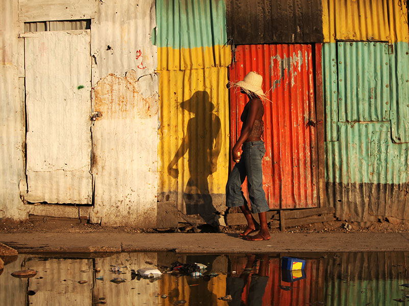 After the earthquake, Mona Jean was determined to restore hope for her family.